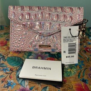 Brahmin Mini Envelope Pixie Dust